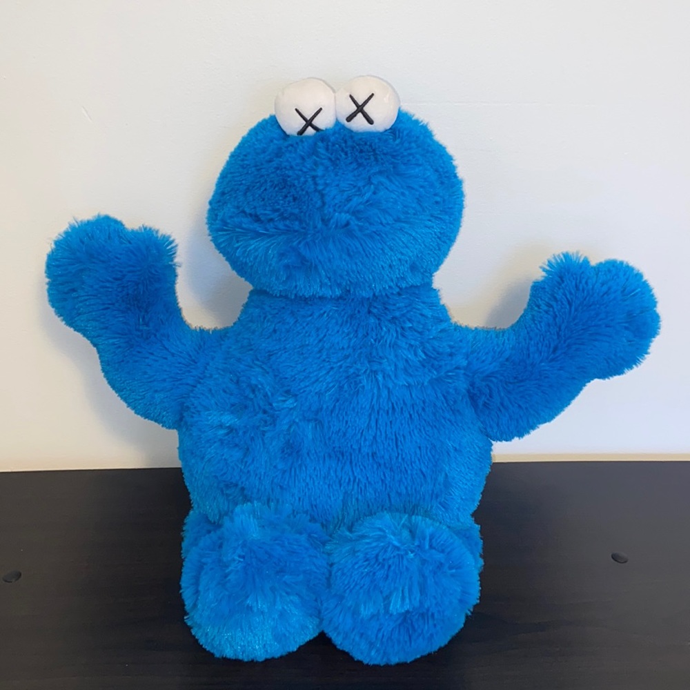 Kaws x Sesame Street Cookie Monster